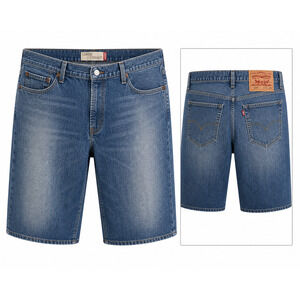 Levis 529 Low Rise Straight Denim Jorts Jean Shorts Y2K Dadcore W38 L30